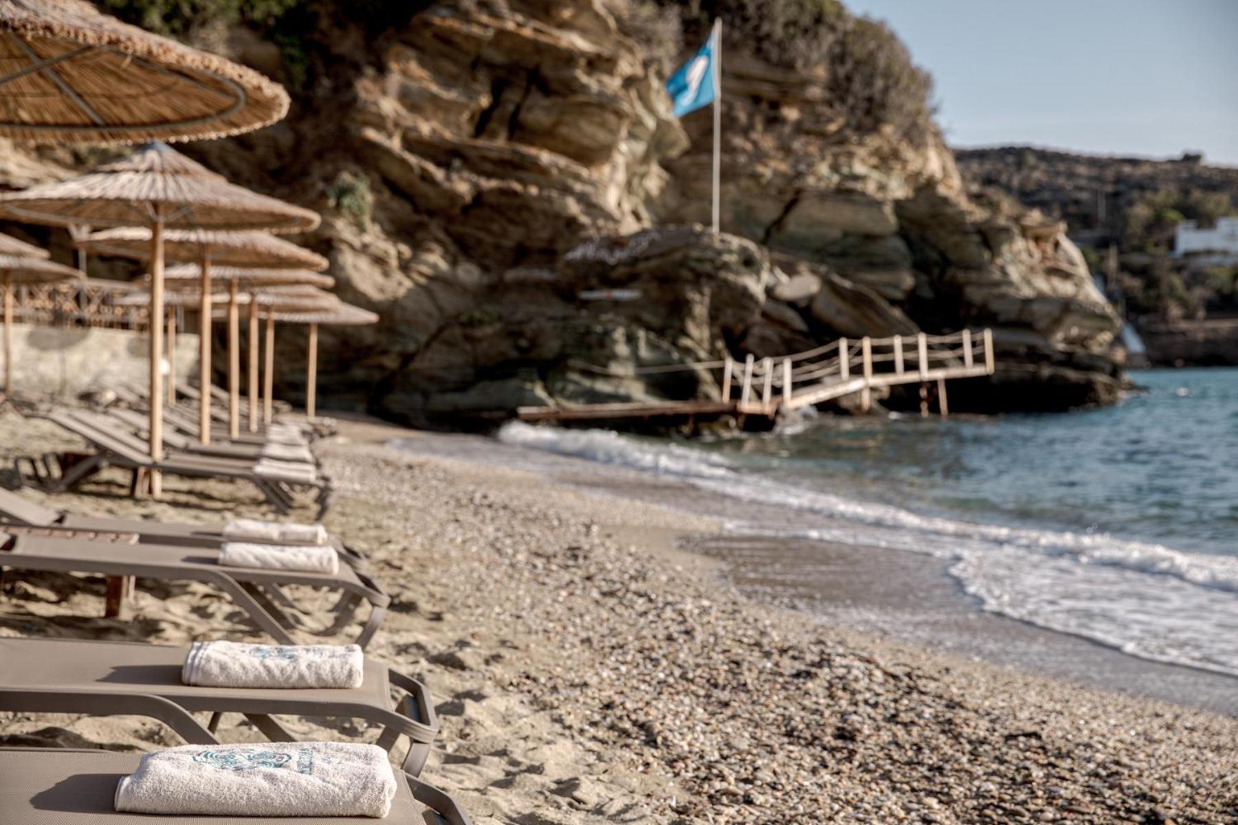 Aneroussa Beach Hotel Batsi  Luaran gambar