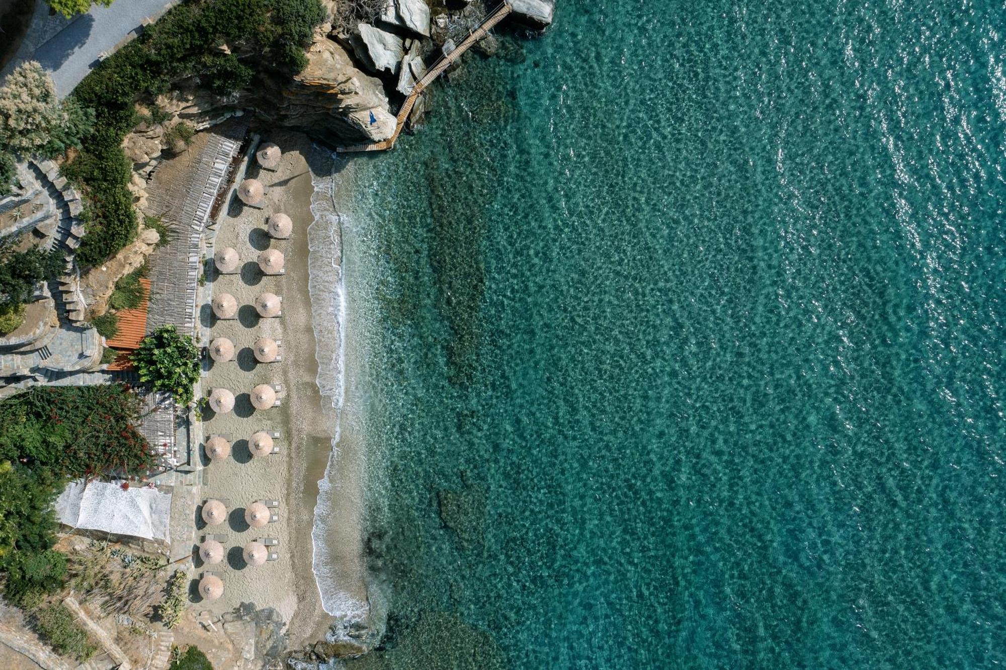 Aneroussa Beach Hotel Batsi  Luaran gambar