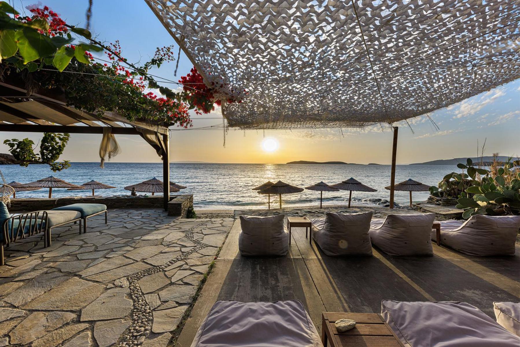Aneroussa Beach Hotel Batsi  Luaran gambar