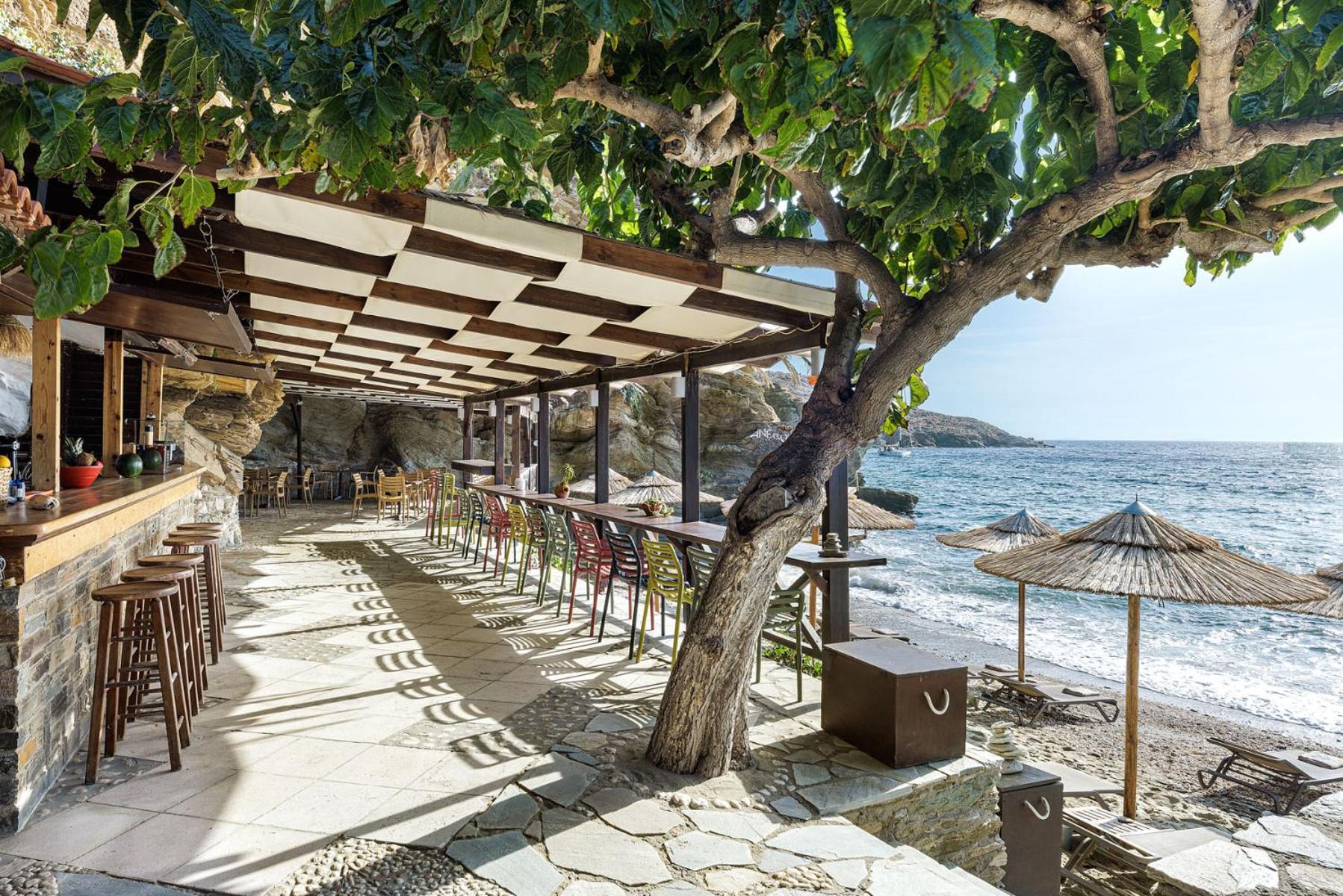 Aneroussa Beach Hotel Batsi  Luaran gambar