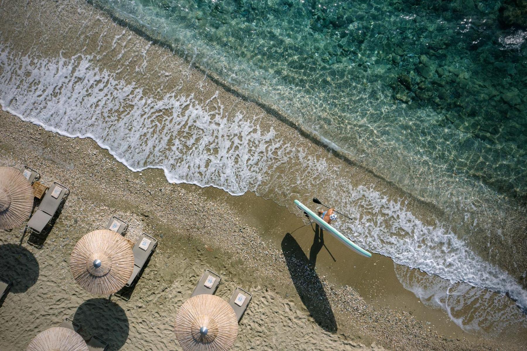 Aneroussa Beach Hotel Batsi  Luaran gambar