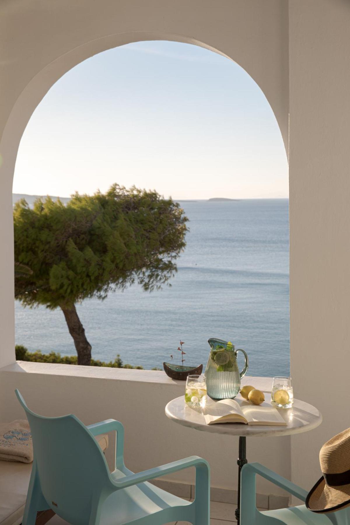 Aneroussa Beach Hotel Batsi  Luaran gambar