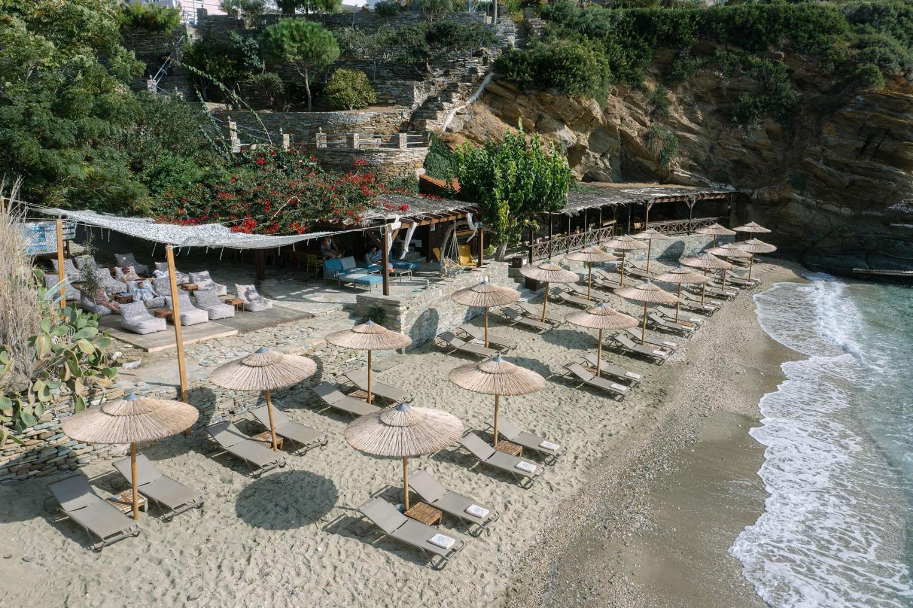 Aneroussa Beach Hotel Batsi  Luaran gambar