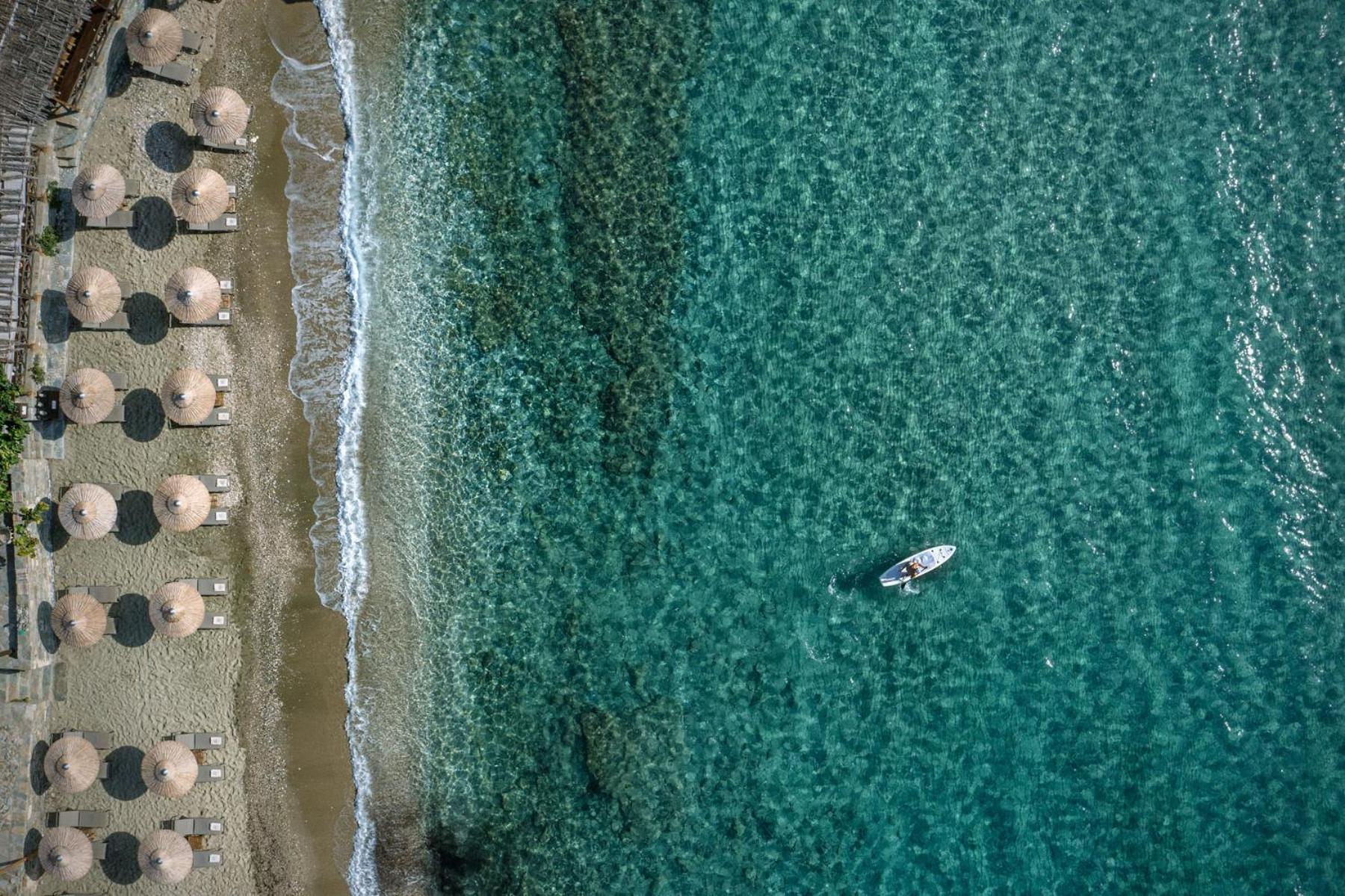 Aneroussa Beach Hotel Batsi  Luaran gambar